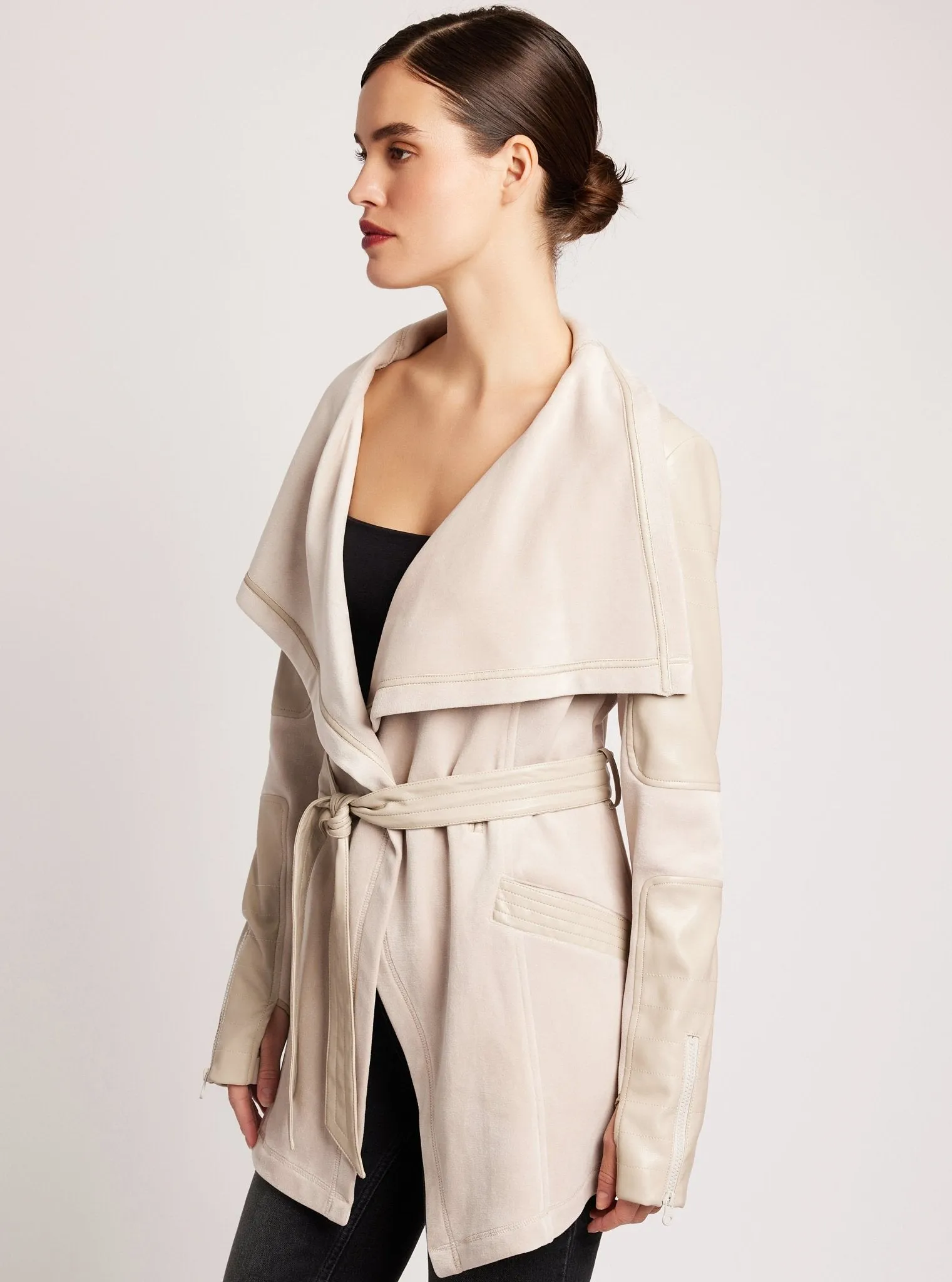 Drape Velour Jacket