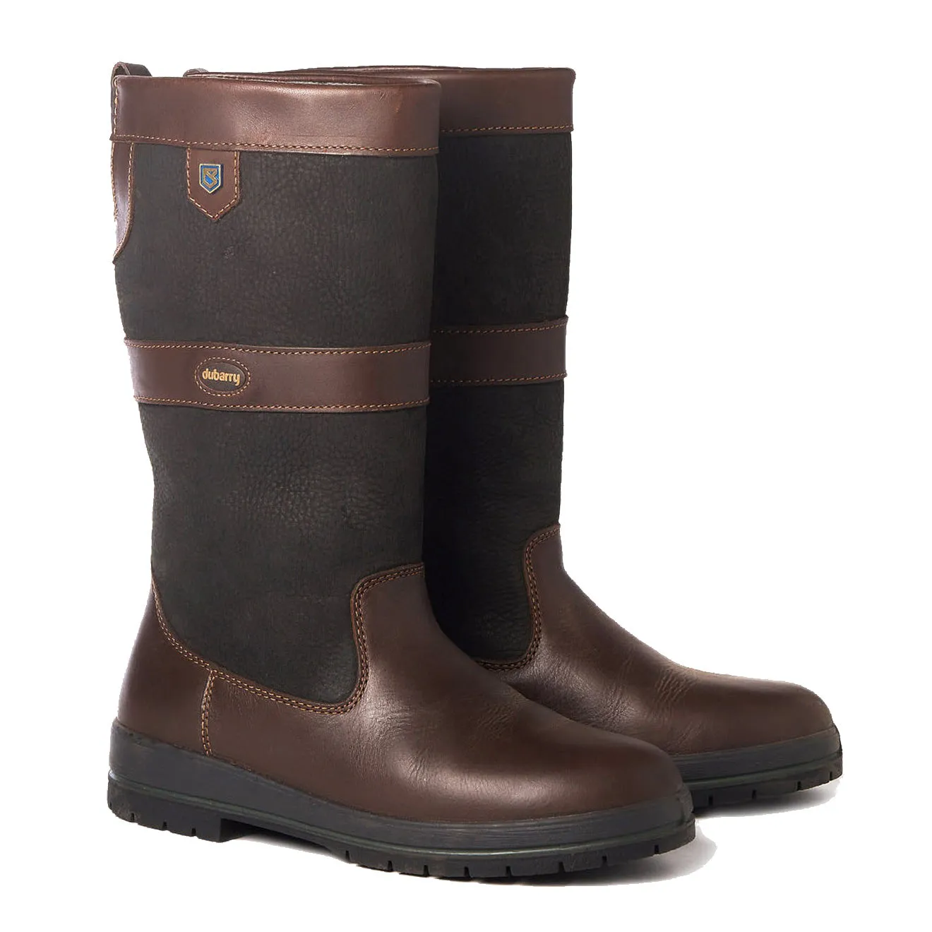 Dubarry Womens Kildare Leather Boot Black / Brown