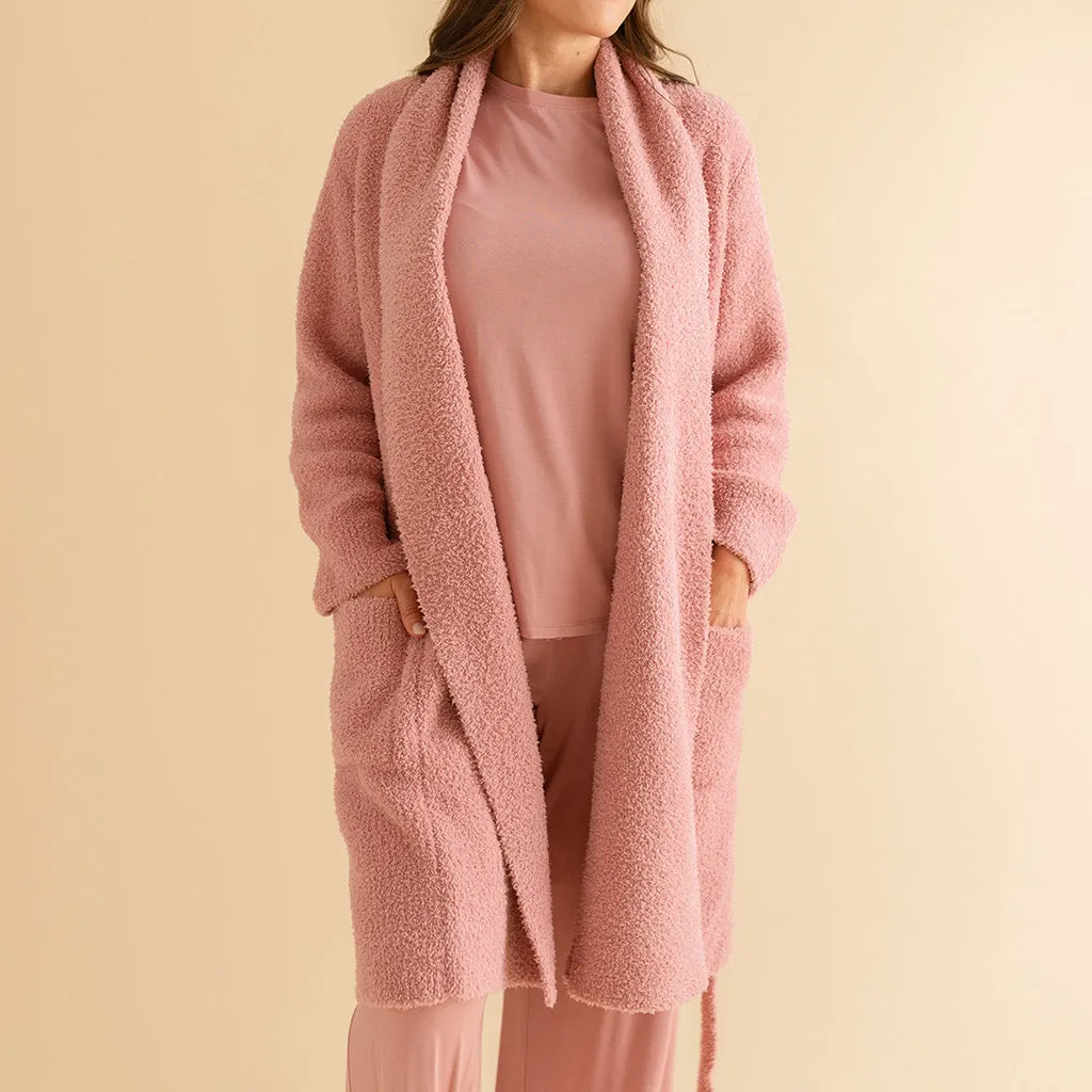Dusty Rose Women's Cuddle Robe