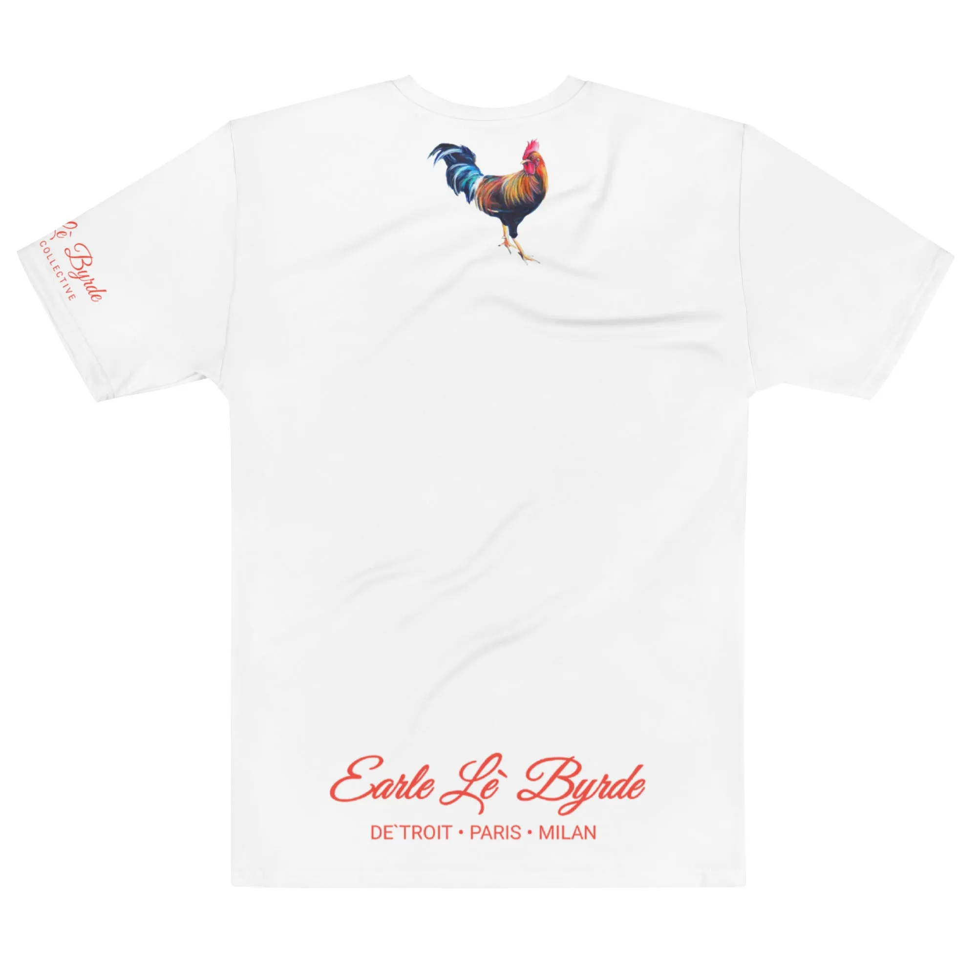 EARLE LE' BYRDE "Rooster Logo" Crew Neck T-Shirt