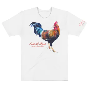 EARLE LE' BYRDE "Rooster Logo" Crew Neck T-Shirt
