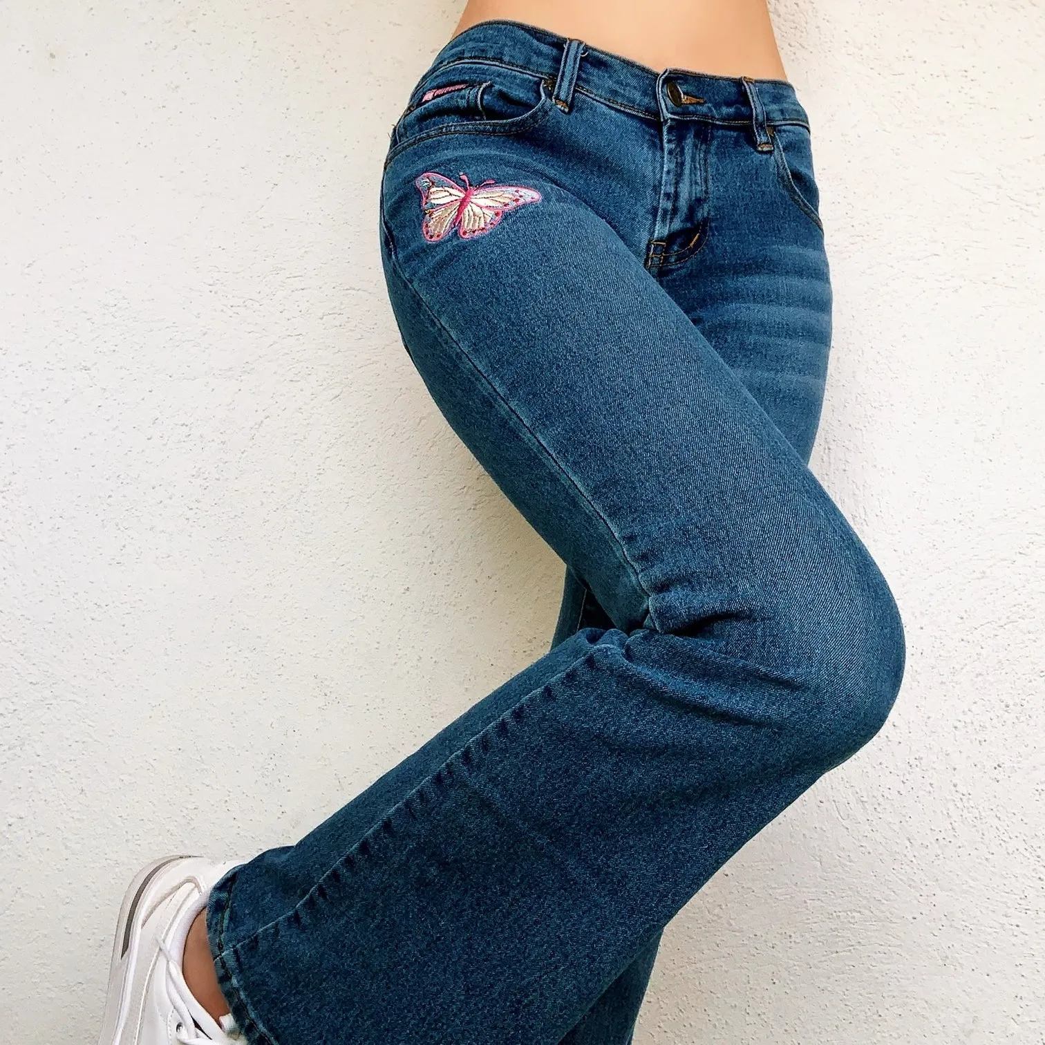 Early 2000s Butterfly Jeans