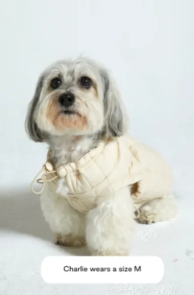 Easy Fit Jacket For Dogs - Sand