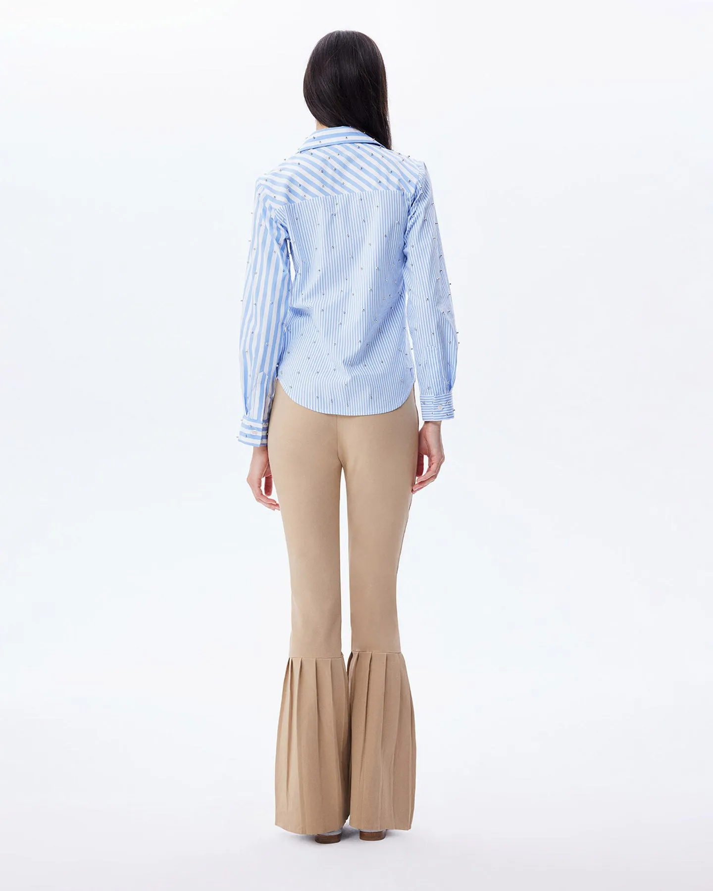 Echo Mix Stripe Pearly Shirt