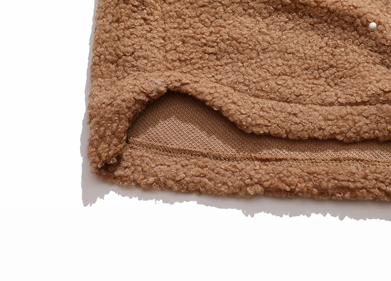 Editorial Department Embroidered Boucle Fleece Shorts