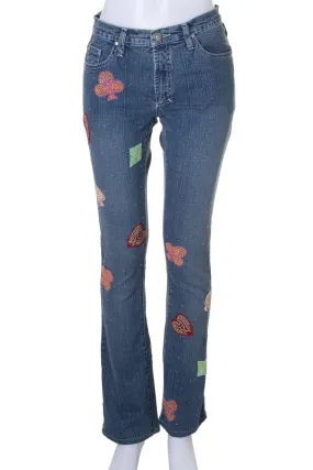 Embroidered Jeans