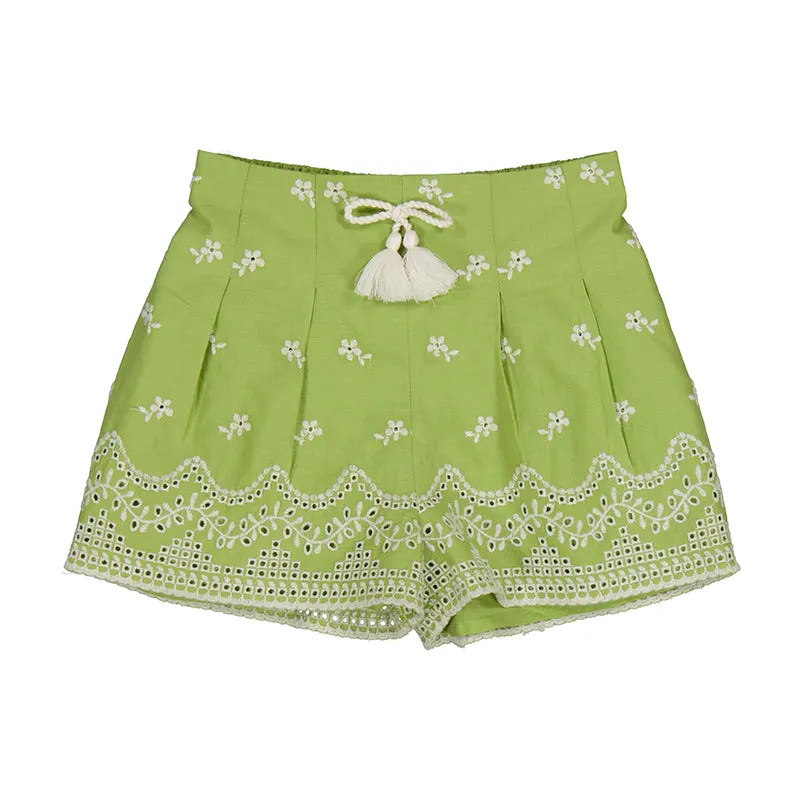 Embroidered Shorts