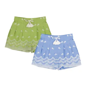 Embroidered Shorts