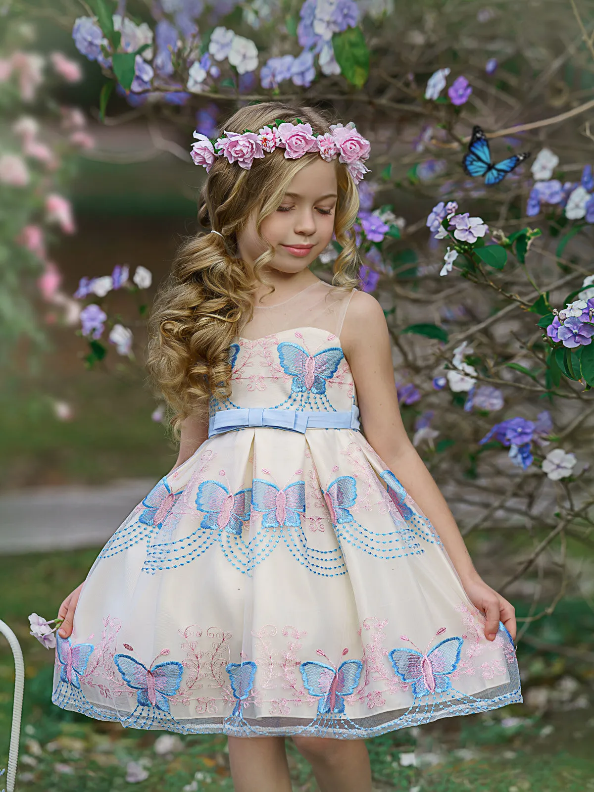 Enchanting Butterfly Party Dress