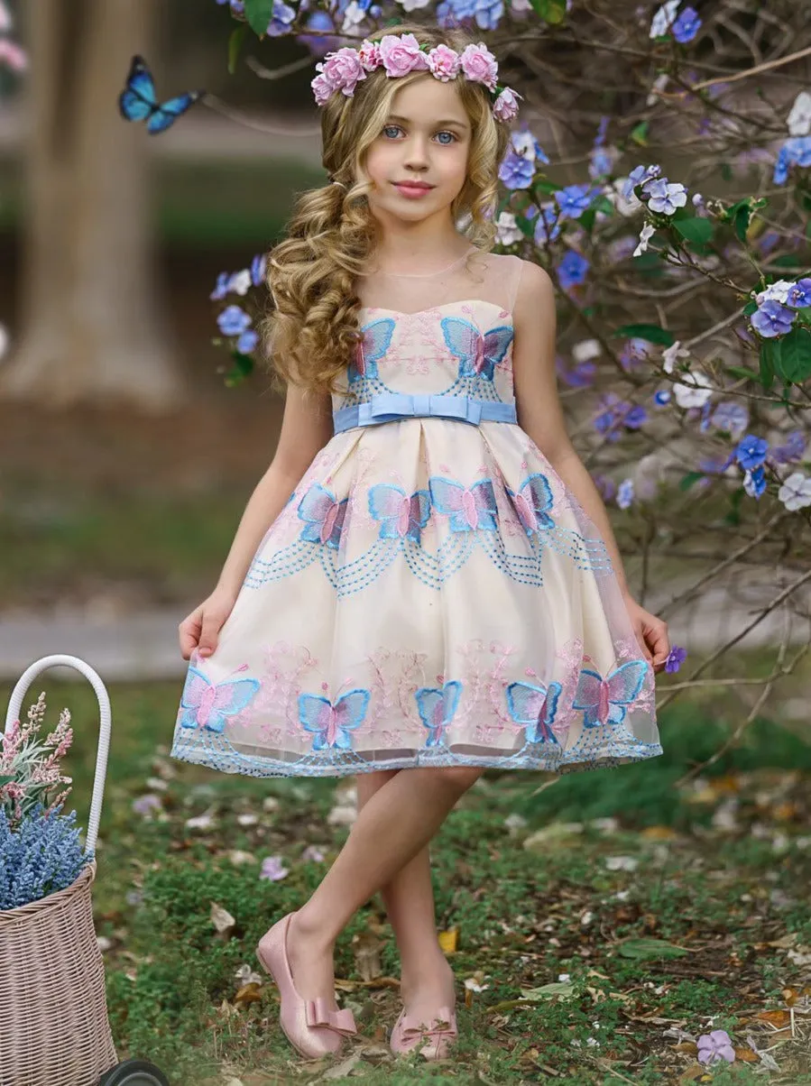 Enchanting Butterfly Party Dress