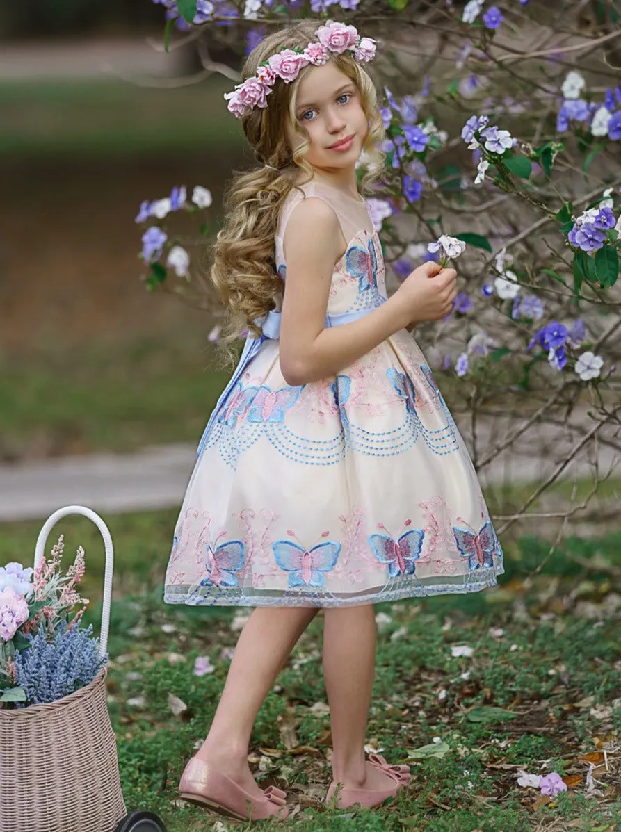 Enchanting Butterfly Party Dress