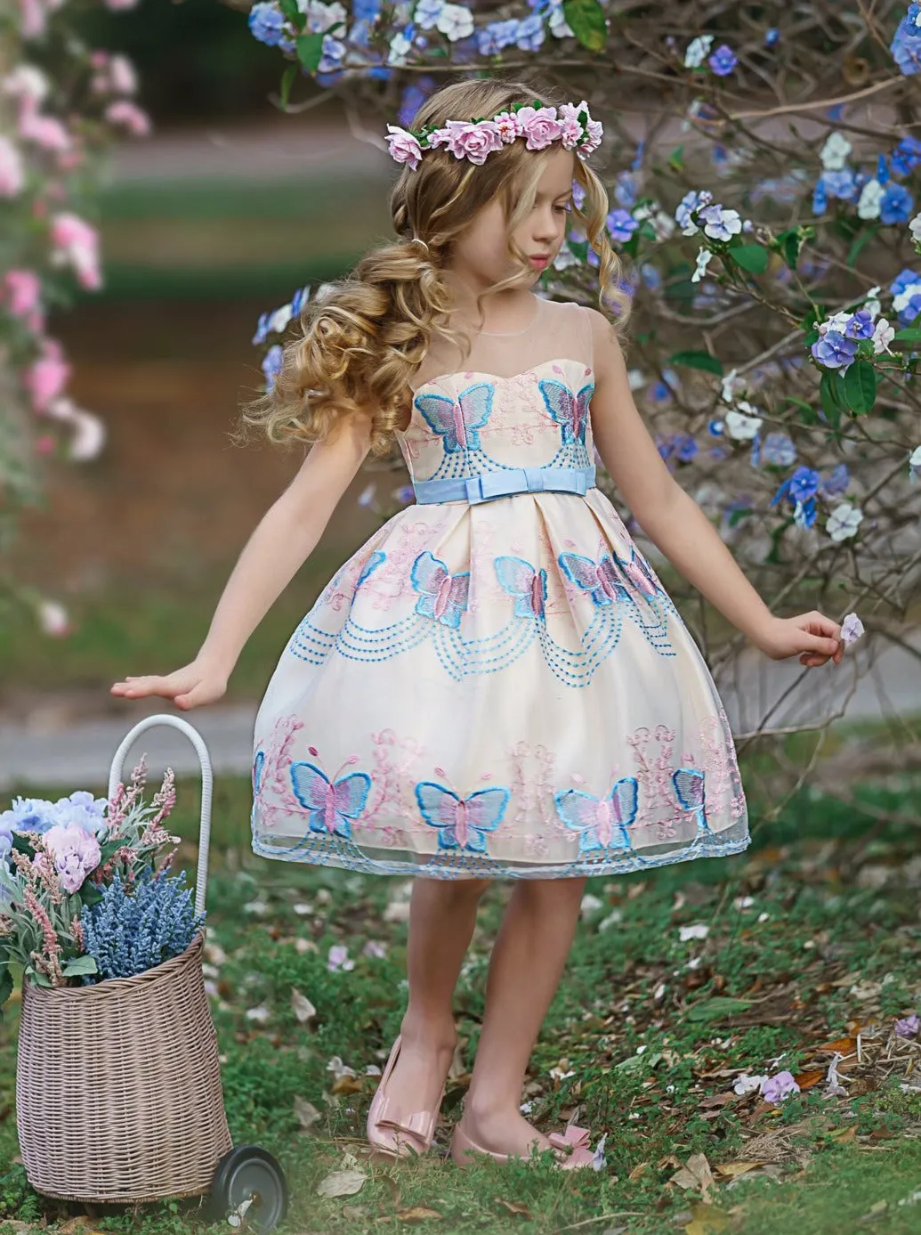 Enchanting Butterfly Party Dress