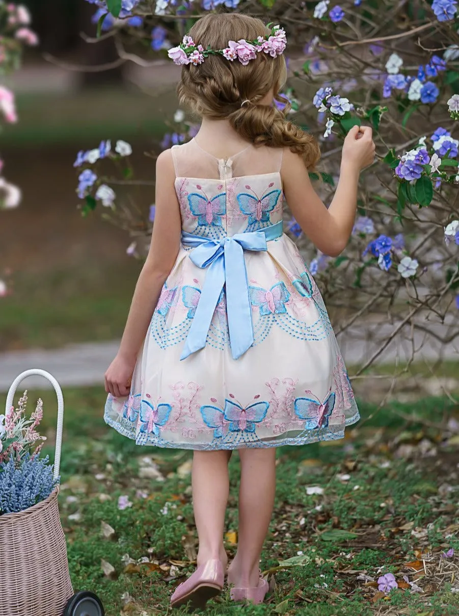 Enchanting Butterfly Party Dress