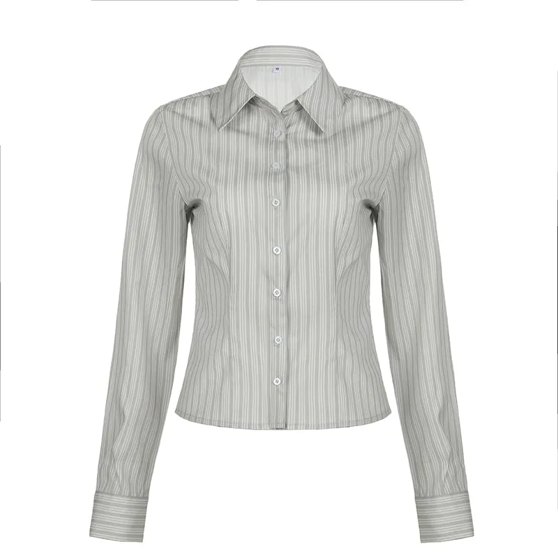 Fashionkova Dyana Striped Shirt