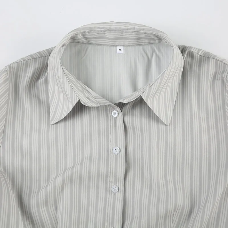 Fashionkova Dyana Striped Shirt