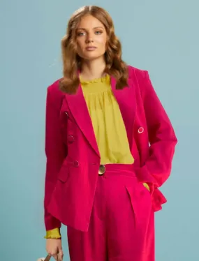 Fate & Becker Another Love Blazer in Watermelon