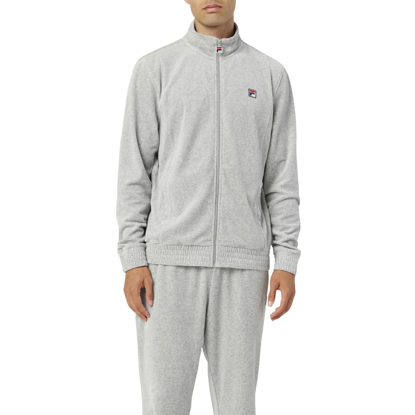 FILA O-Fit Mens Velour Jacket