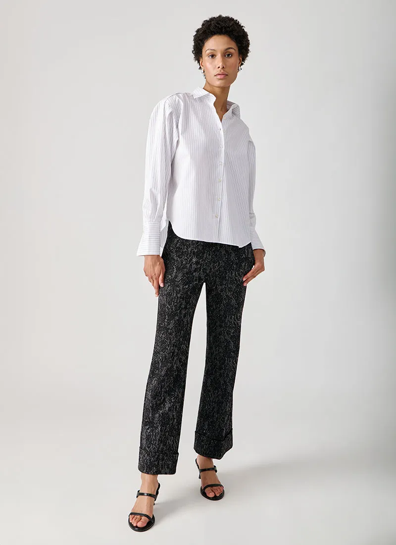 Francoise Baroque Cropped Pant