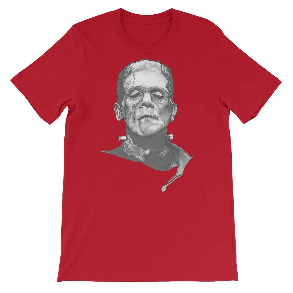 Frankinstein Short-Sleeve Unisex T-Shirt Illustrated by Robert Bowen