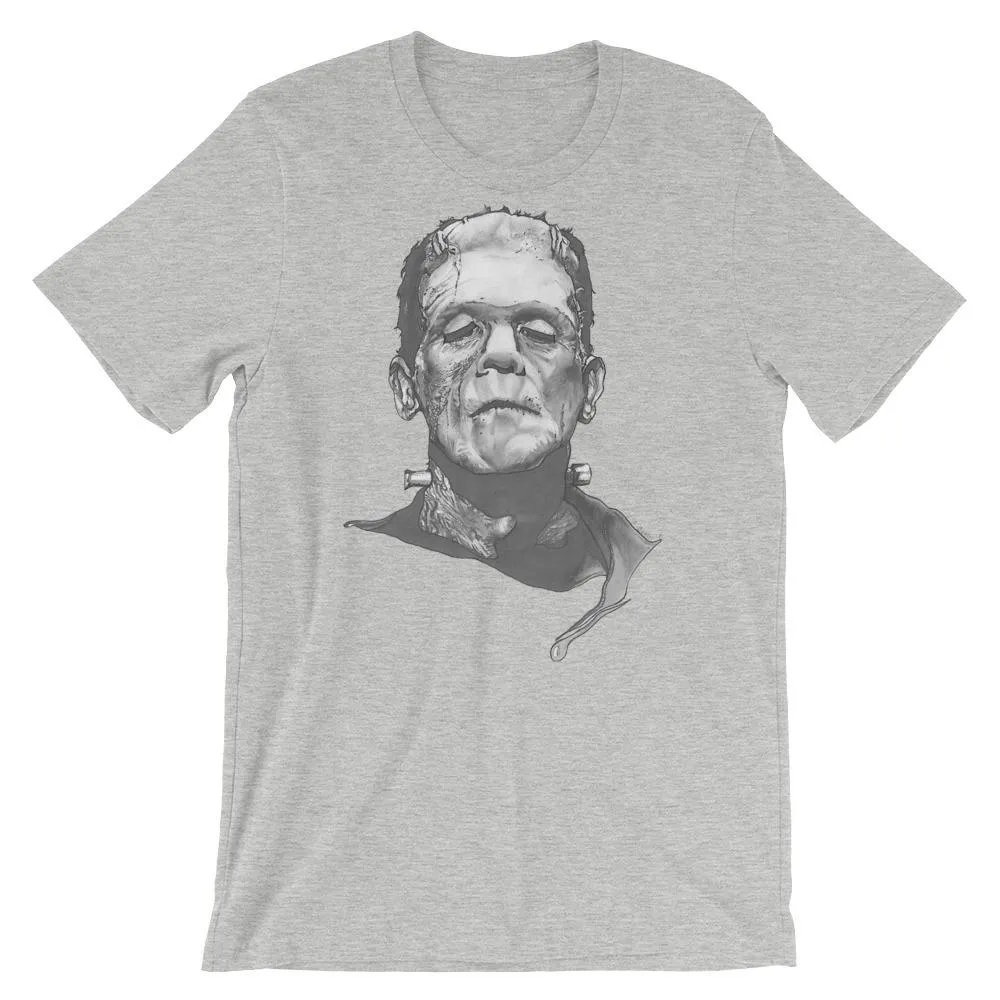 Frankinstein Short-Sleeve Unisex T-Shirt Illustrated by Robert Bowen