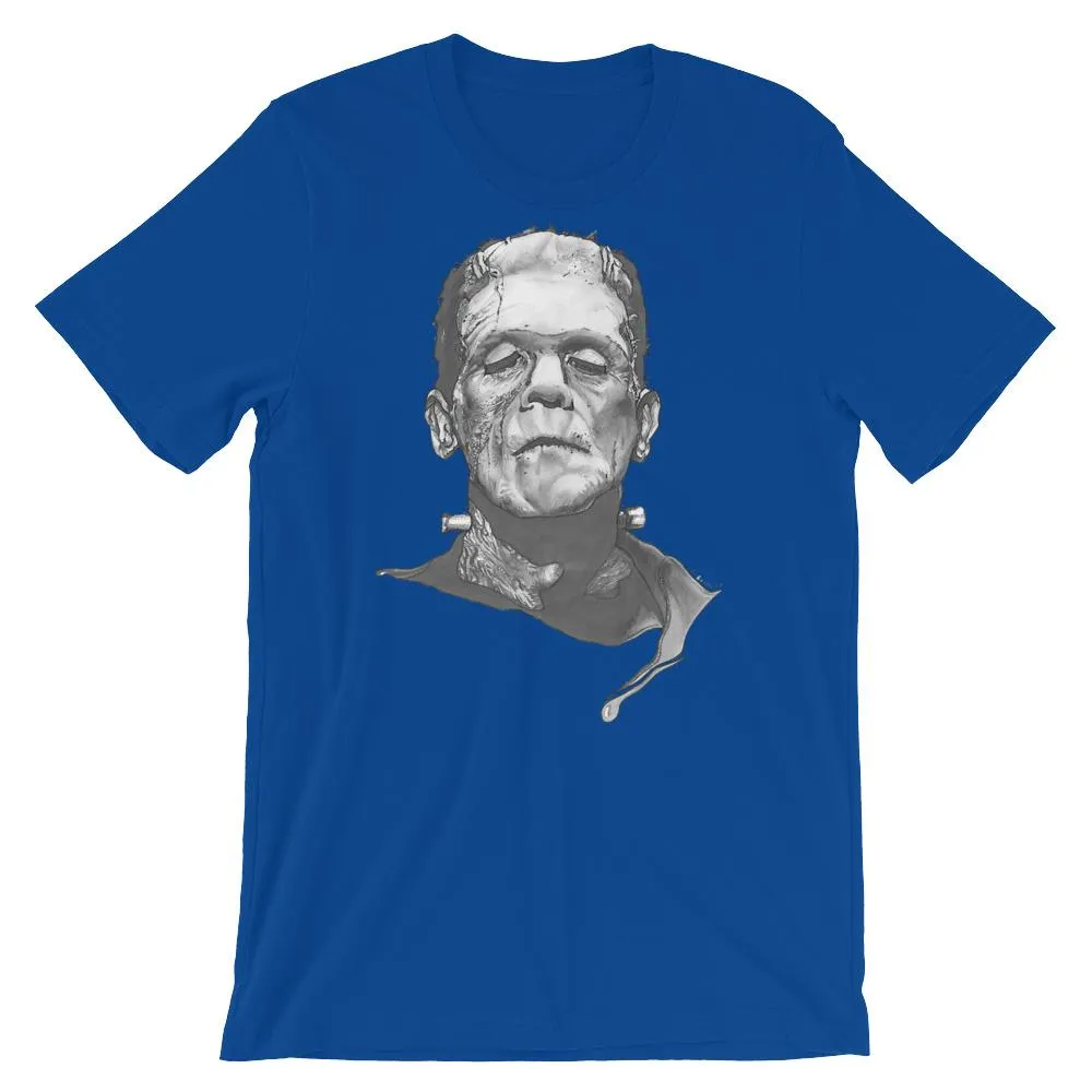 Frankinstein Short-Sleeve Unisex T-Shirt Illustrated by Robert Bowen