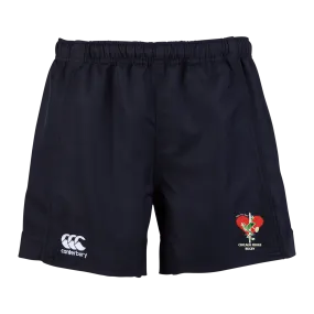 Frogs Canterbury Women's  Black Advantage Rugby Shorts