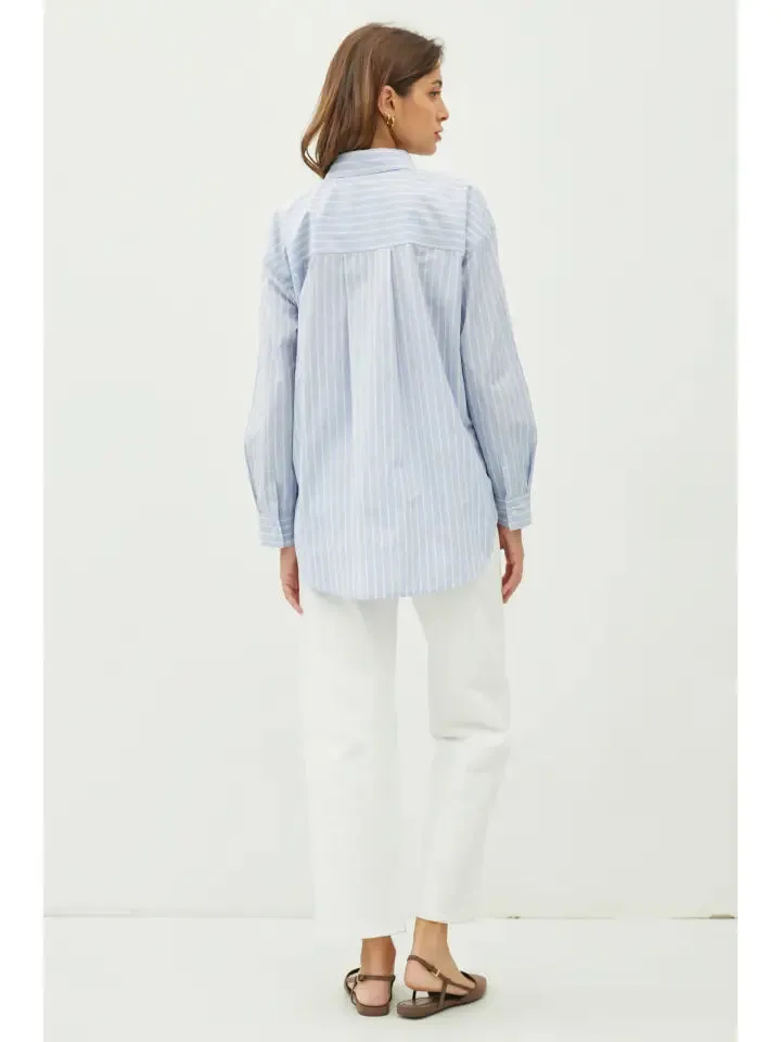 Georgina Striped Button Down