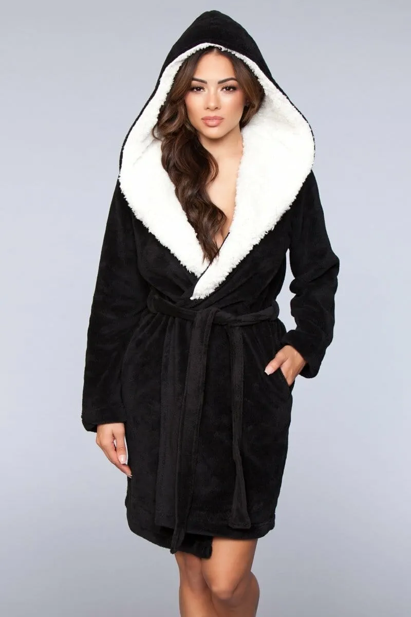 Geovan Plush Fleece Robe