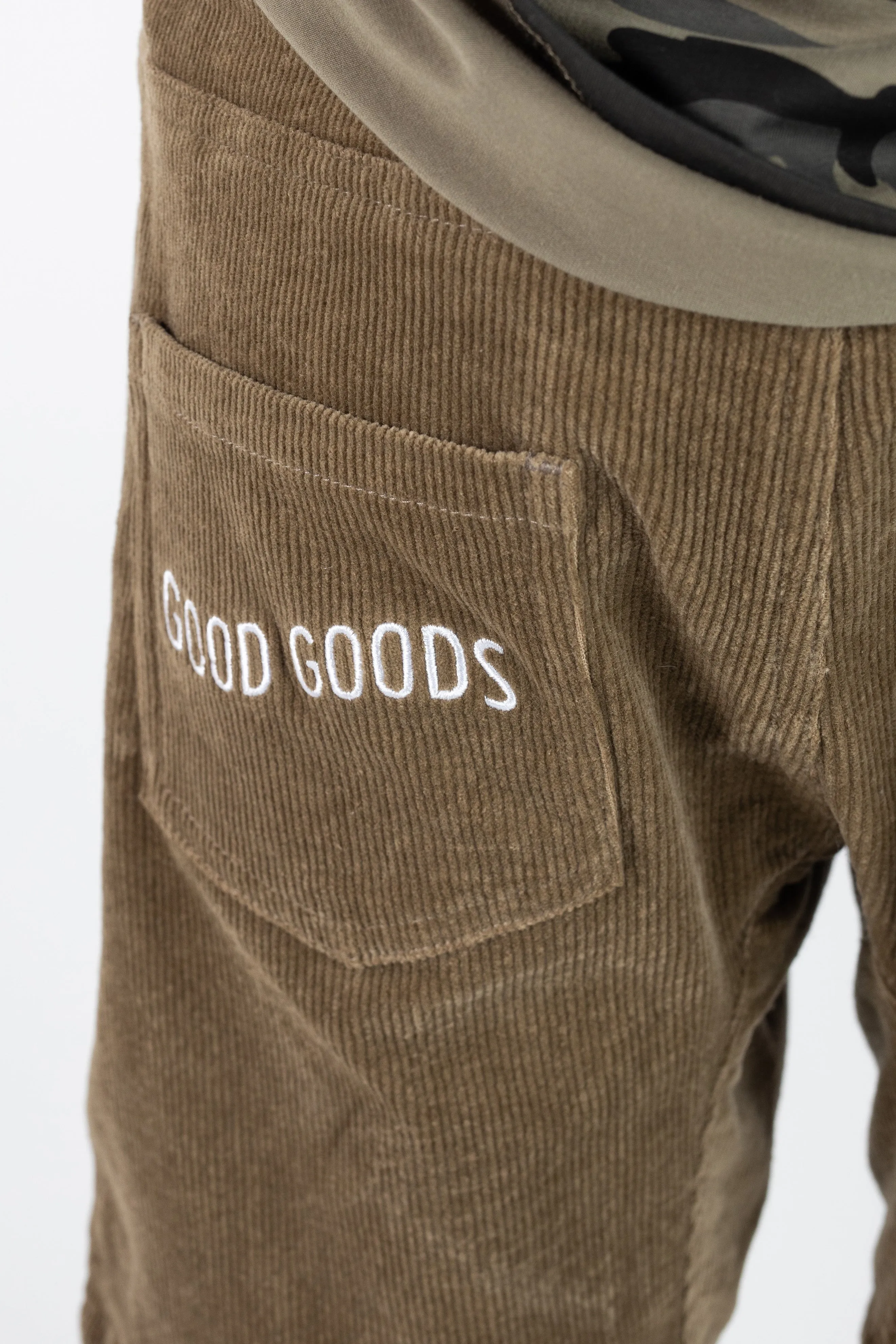 Good Goods Ollie Shorts - Tan Cord