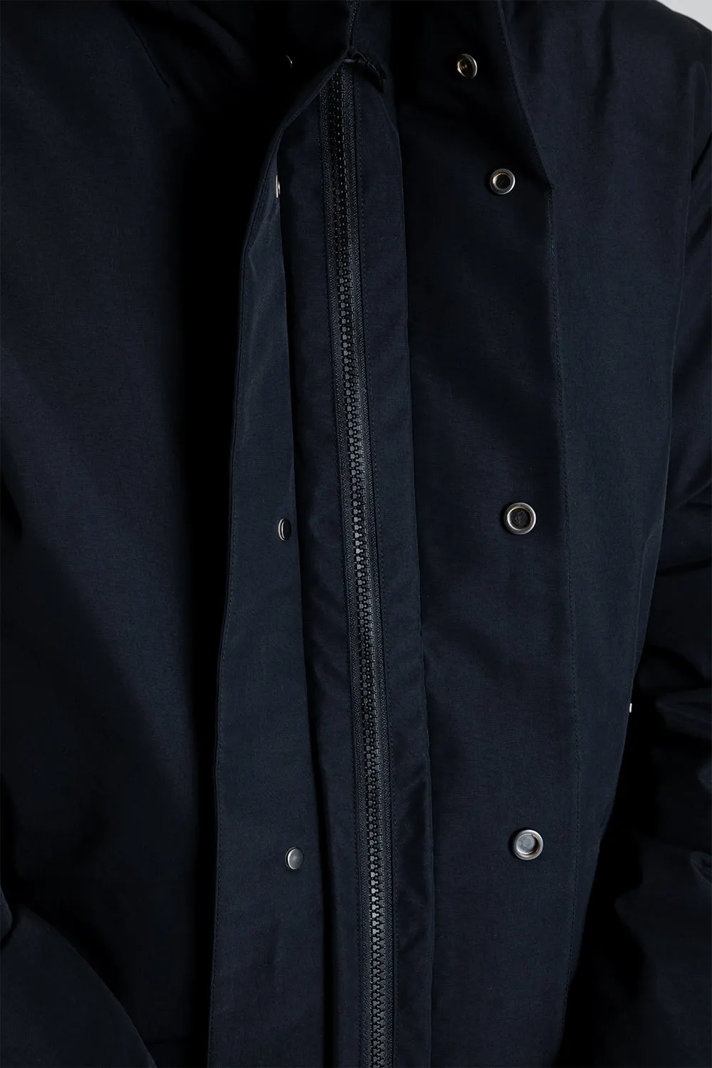 Gore-Tex Hooded Down Jacket - Black