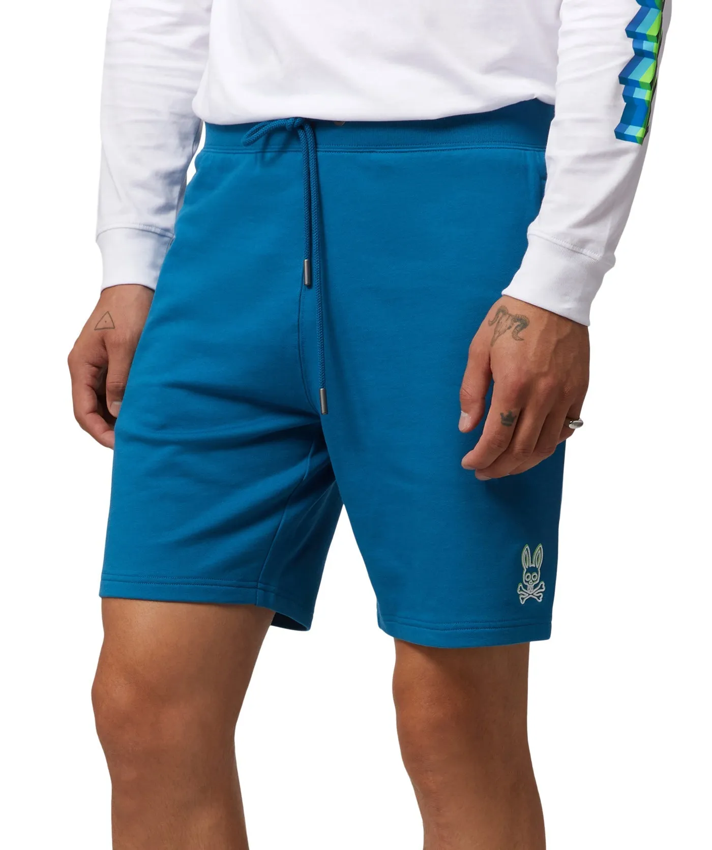Gresham Embroidered Sweat Shorts
