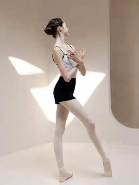 High Waisted Dance Shorts Ballet Leggings Cropped Pants Practice Shorts