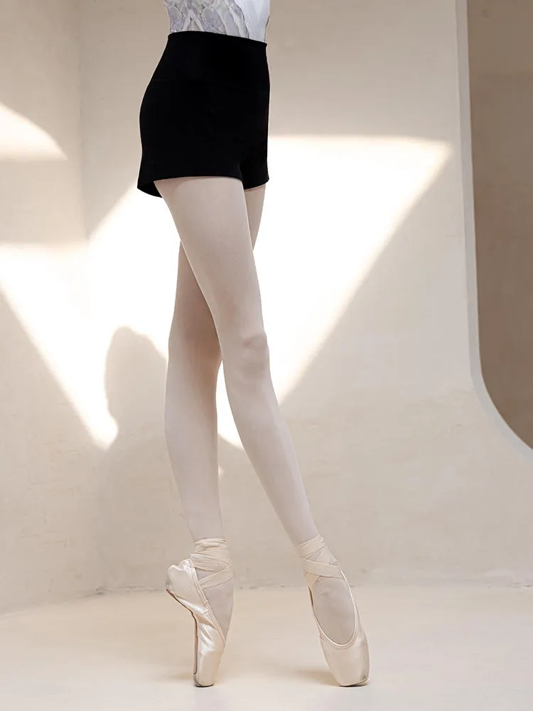 High Waisted Dance Shorts Ballet Leggings Cropped Pants Practice Shorts