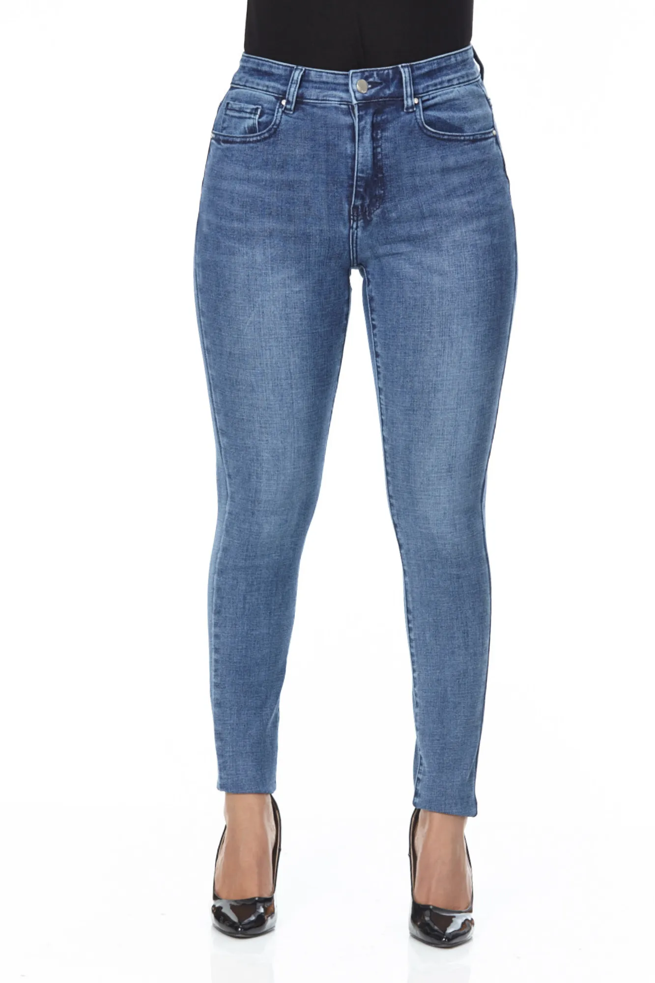 High Waisted Denim Jeans JACKIE Lior Paris