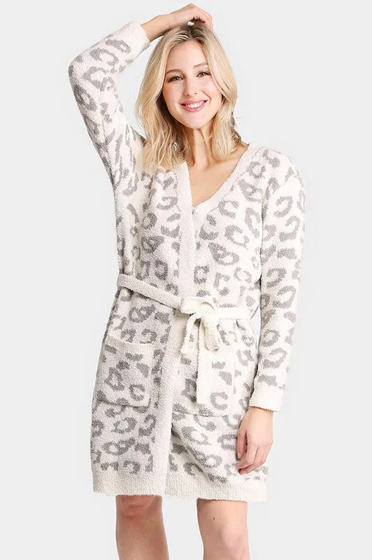 IN STOCK!! Comfy Luxe Robe in Grey