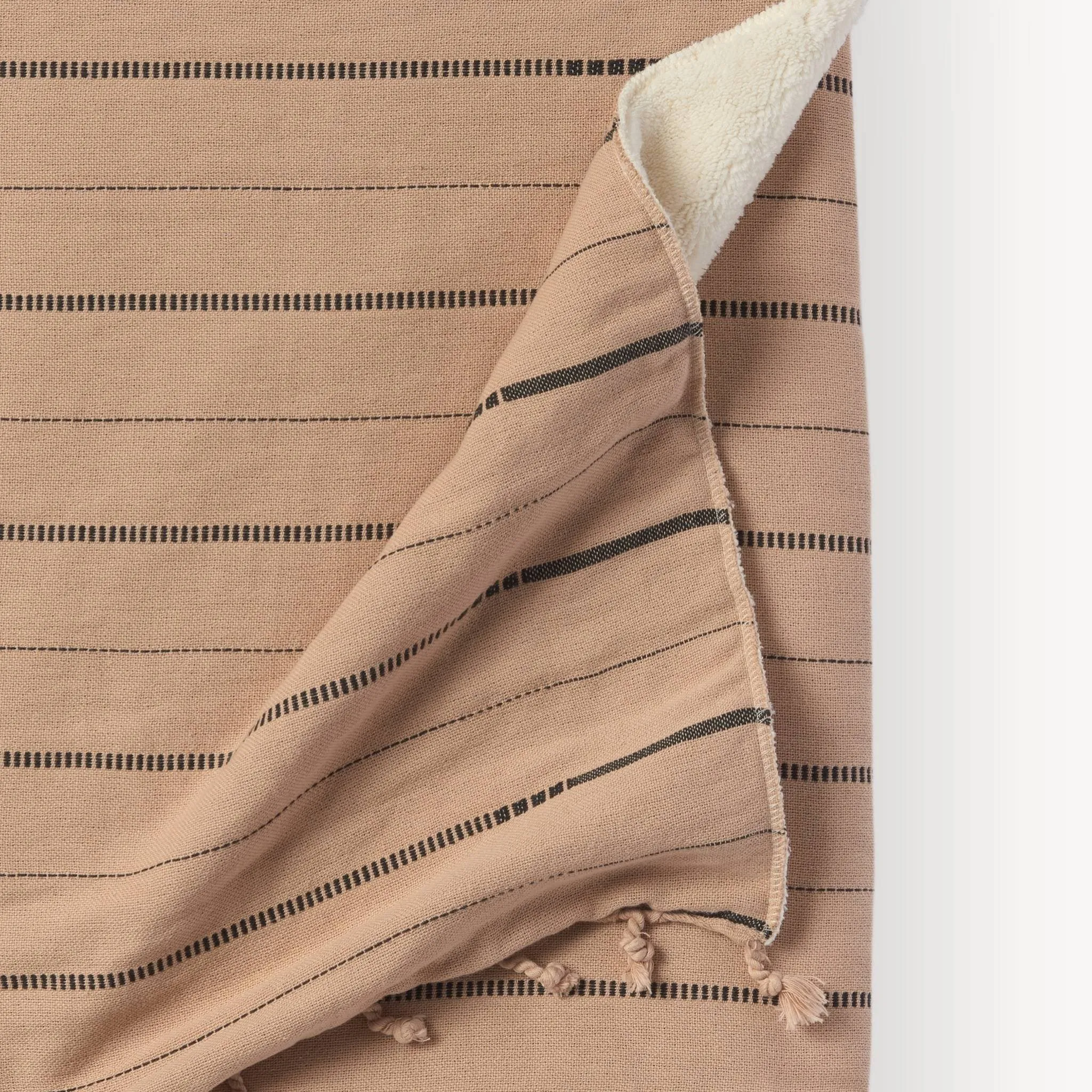 Irena Fleece-Lined Throw