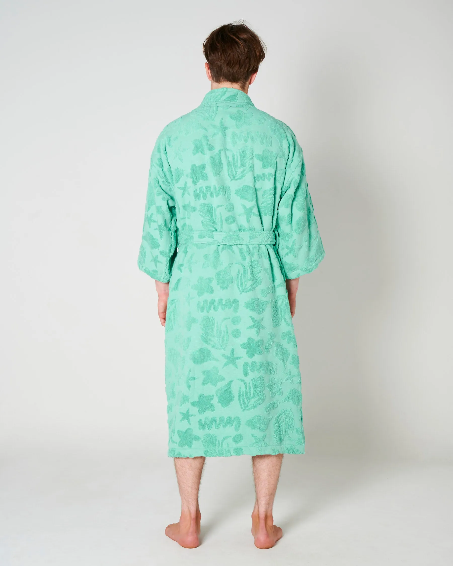 Jade Rock Pool Terry Bath Robe