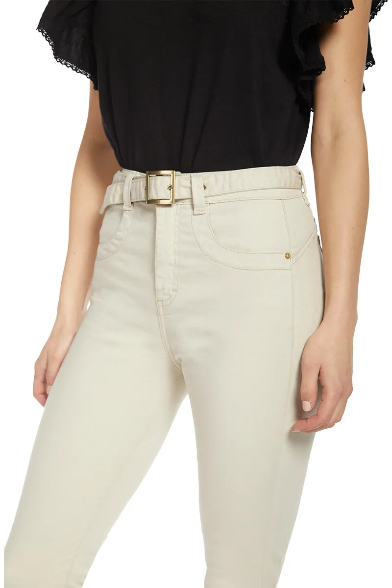 Jeans Tiro Alto Regular   4457