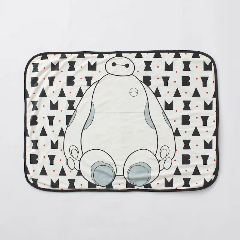 JP x BM - Big Hero 6 Baymax 2.0 & Baymax Fleece-Lined Blanket with Pouch
