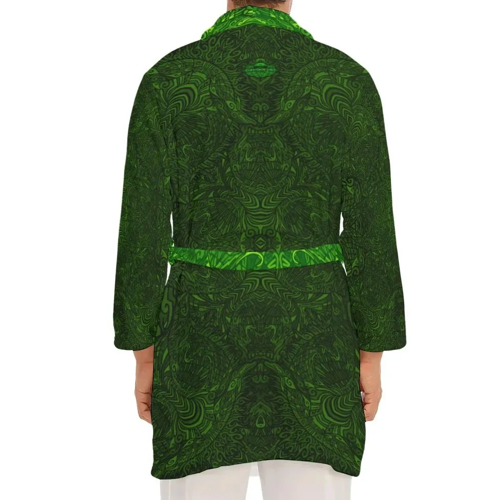 Jungle Vibes Plush Fleece Robe