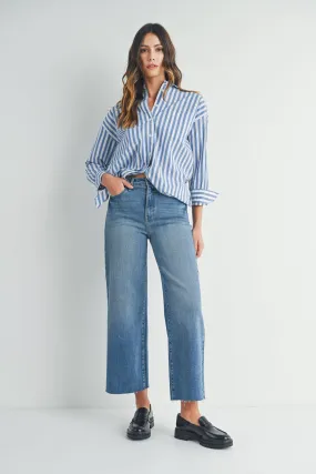 Just Black Scissor Cut Wide Leg