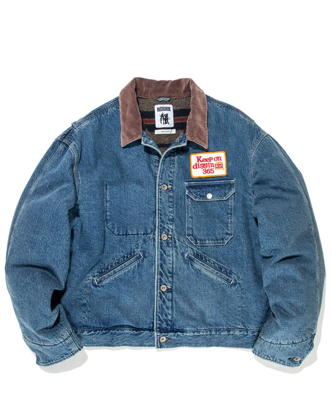 KOD BLANKET LINED DENIM JACKET