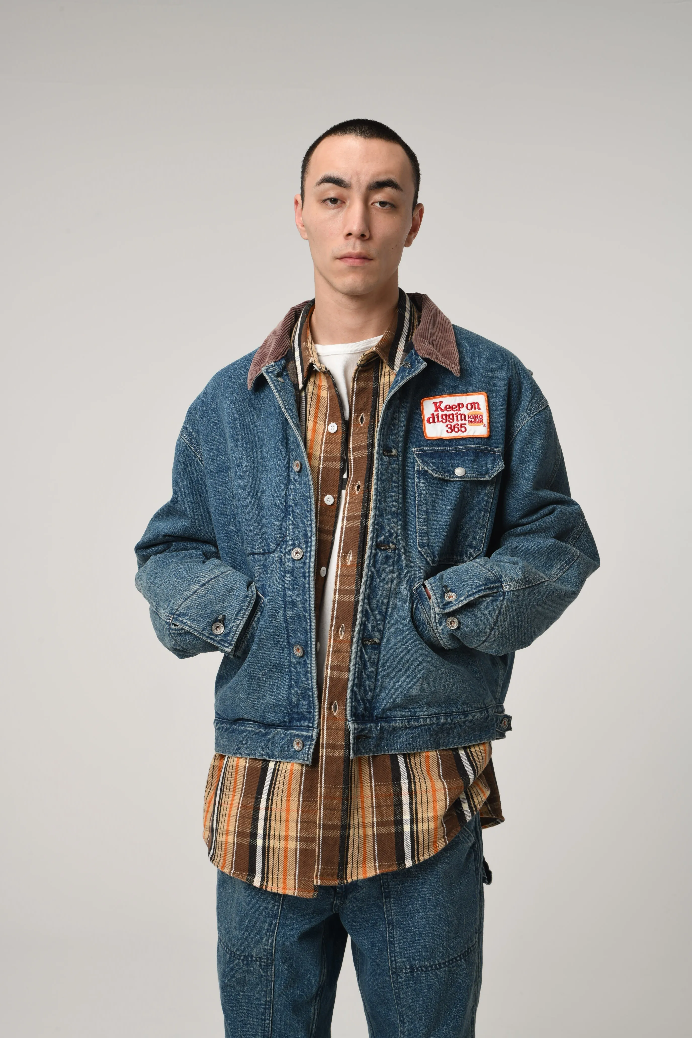 KOD BLANKET LINED DENIM JACKET