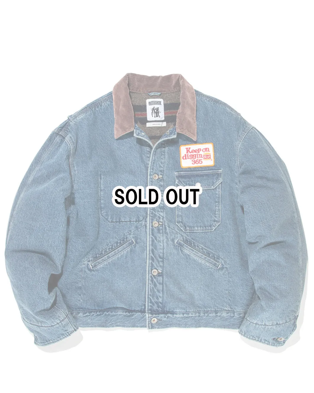 KOD BLANKET LINED DENIM JACKET