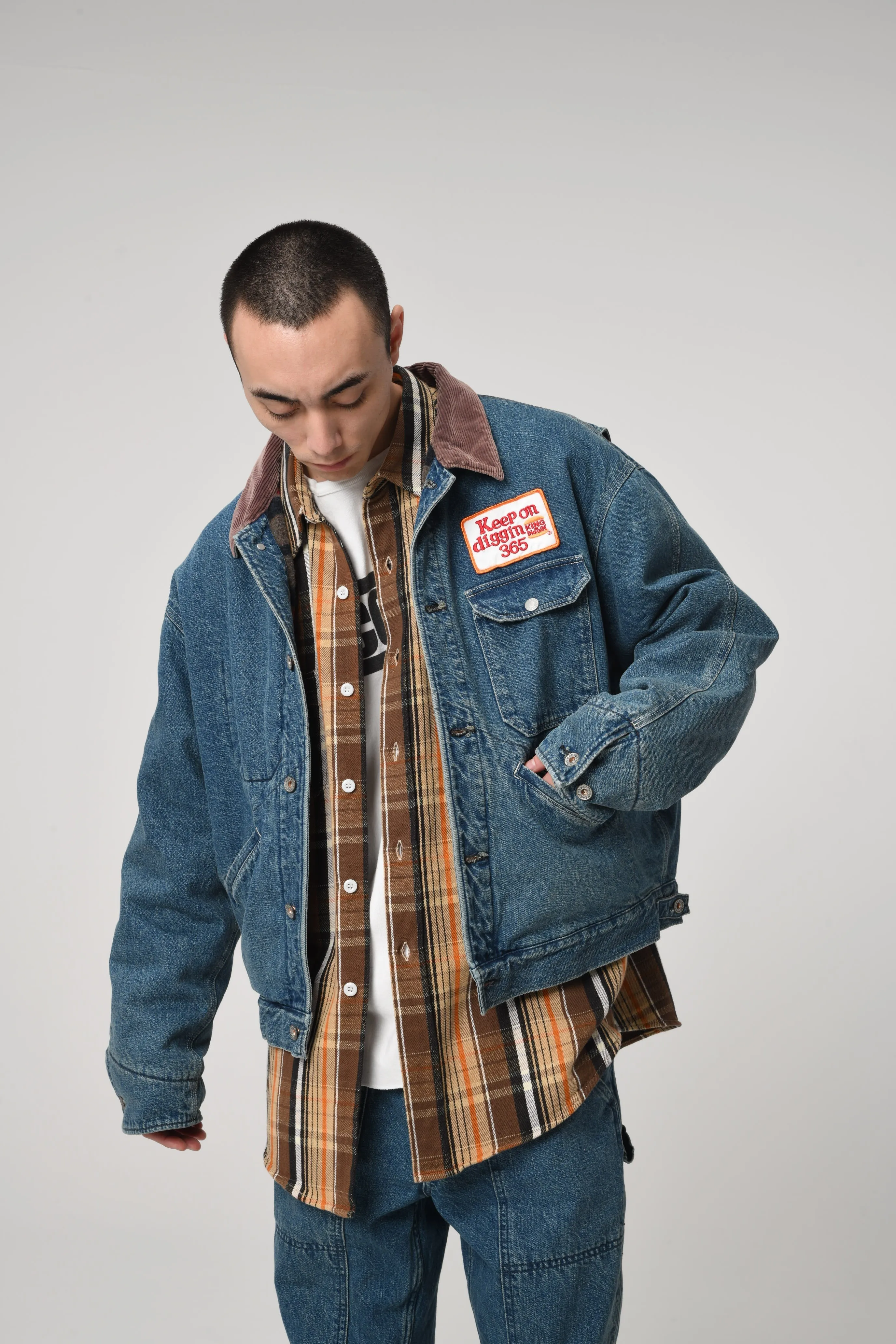 KOD BLANKET LINED DENIM JACKET
