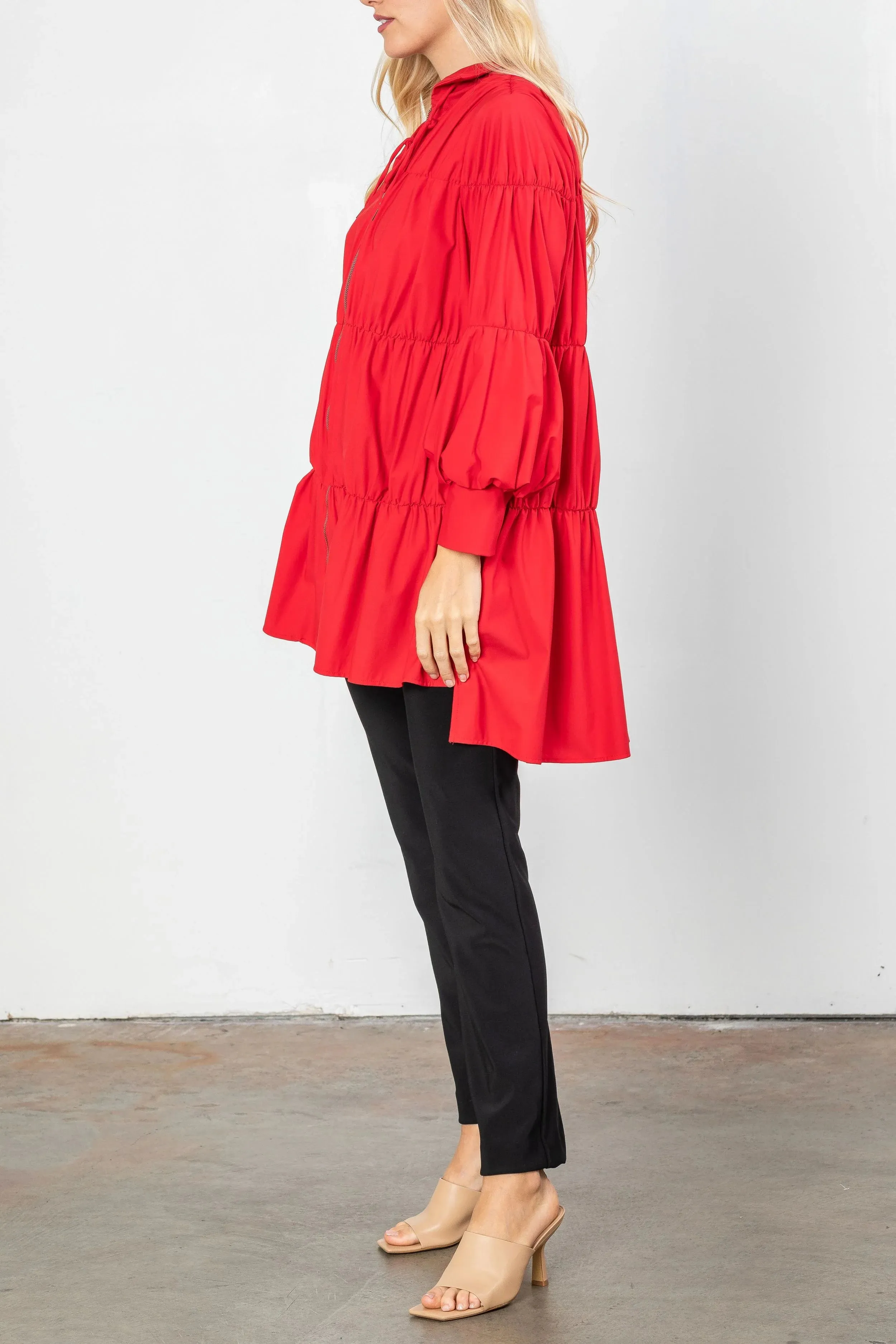 Lightweight Zipper Coat
