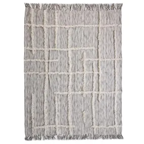 Linework Gray Throw