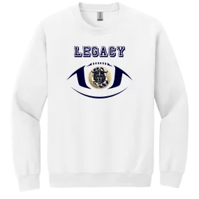LLA Raiders Large Football Crew Neck Sweat Shirt