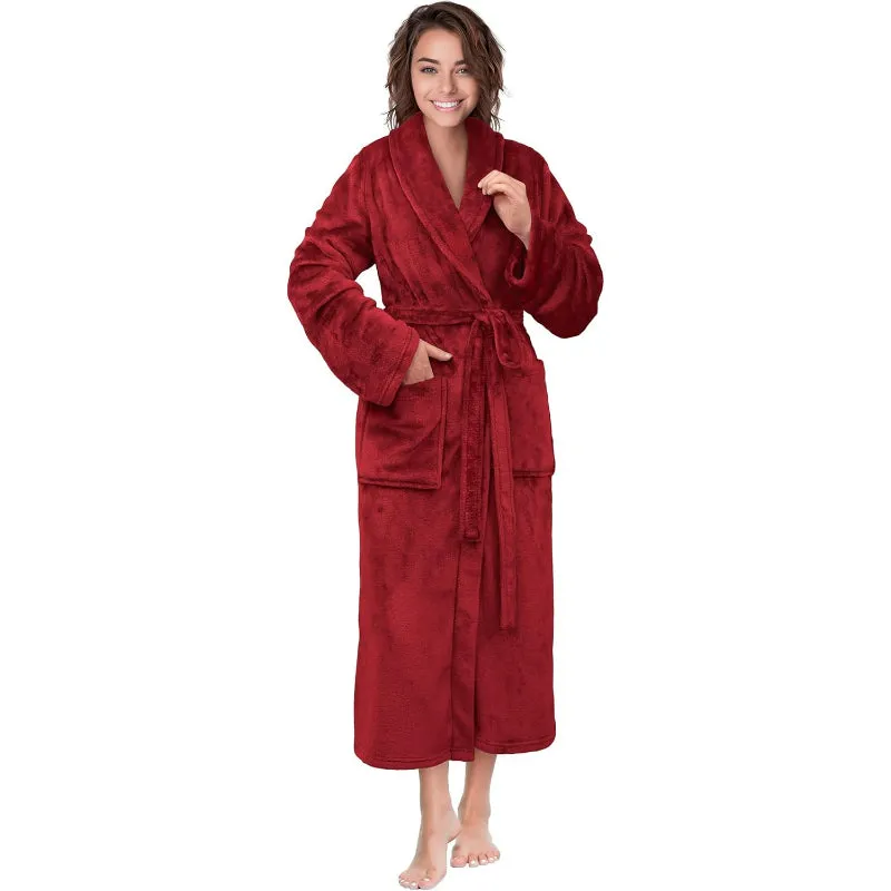 Long Plush Fleece Robe