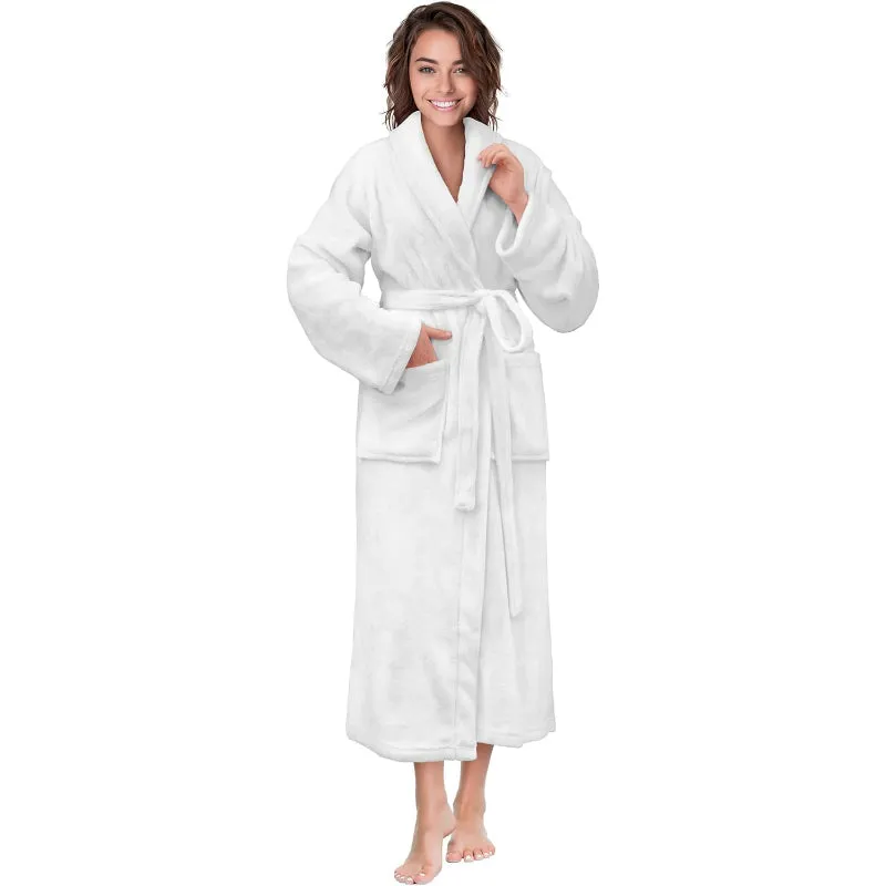 Long Plush Fleece Robe